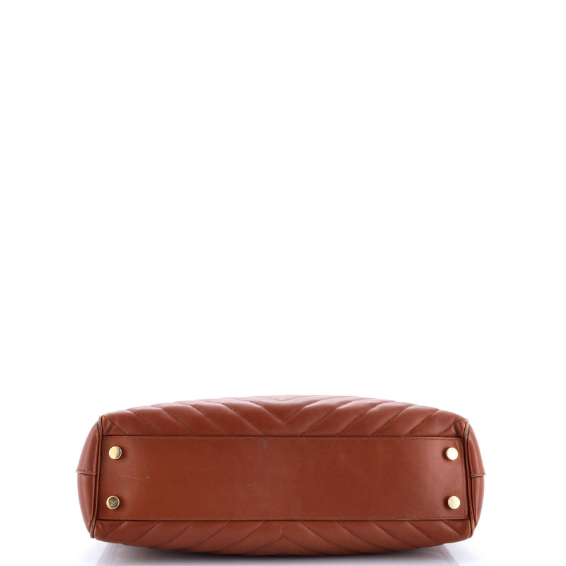 Classic Shopper Matelasse Chevron