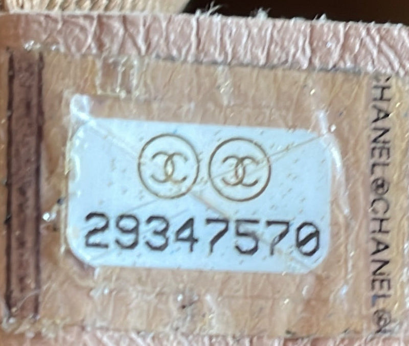 Deauville Tote Striped Mixed Fibers