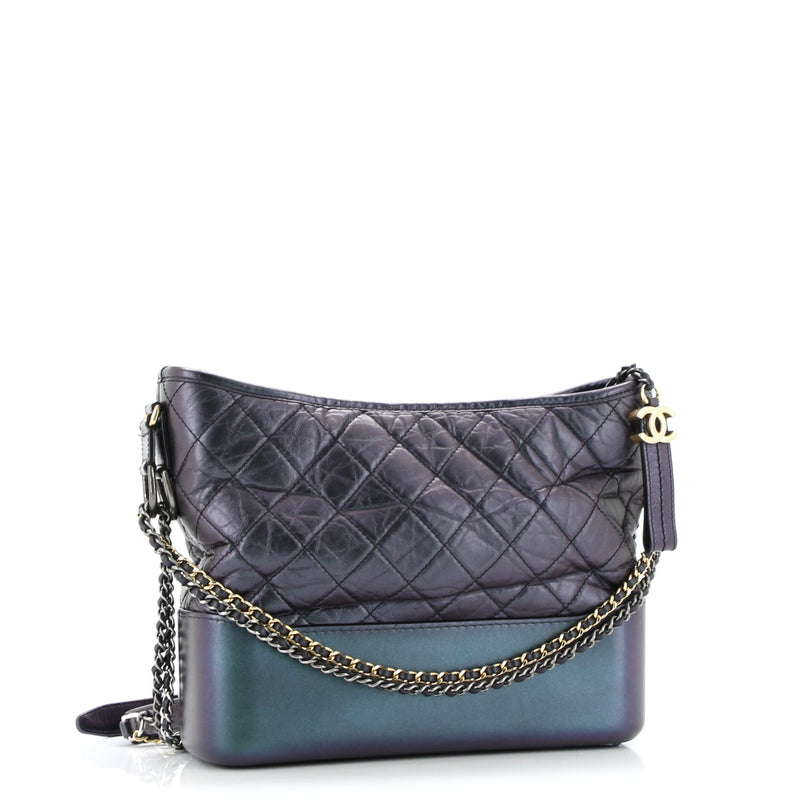 Gabrielle Hobo Quilted Iridescent