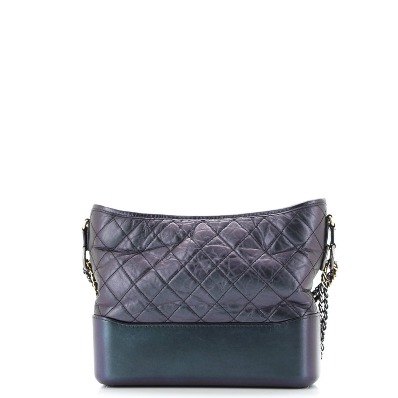 Gabrielle Hobo Quilted Iridescent