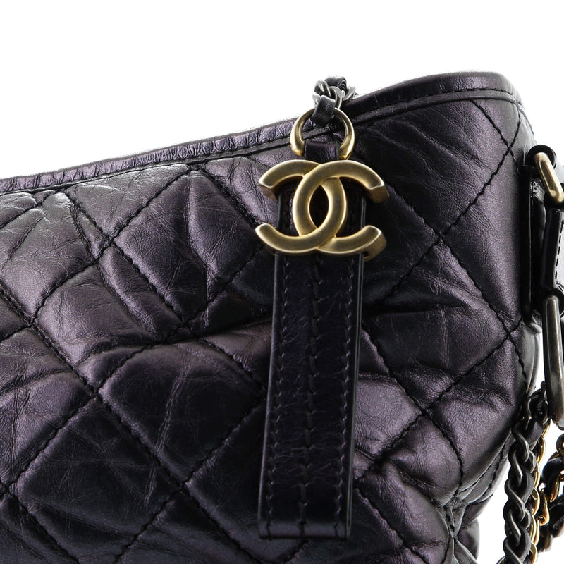 Gabrielle Hobo Quilted Iridescent