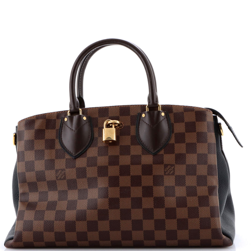 Normandy Handbag Damier And Leather