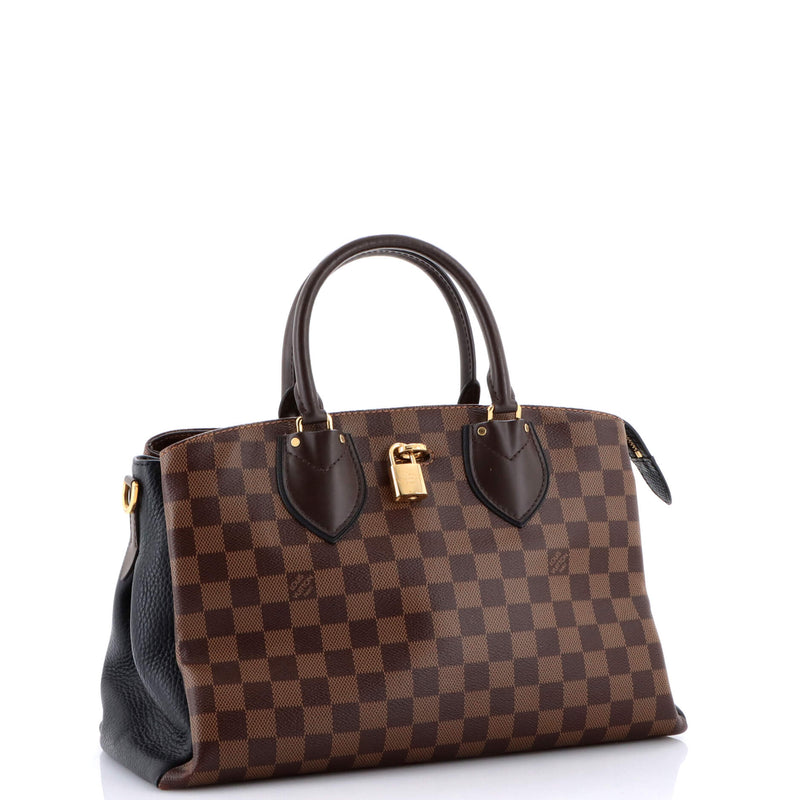 Normandy Handbag Damier And Leather