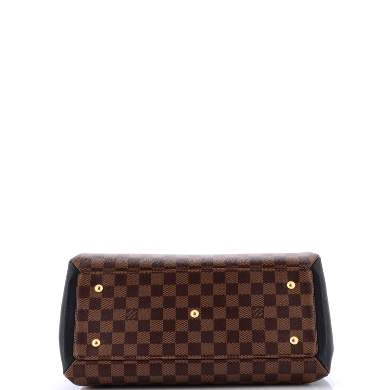 Normandy Handbag Damier And Leather