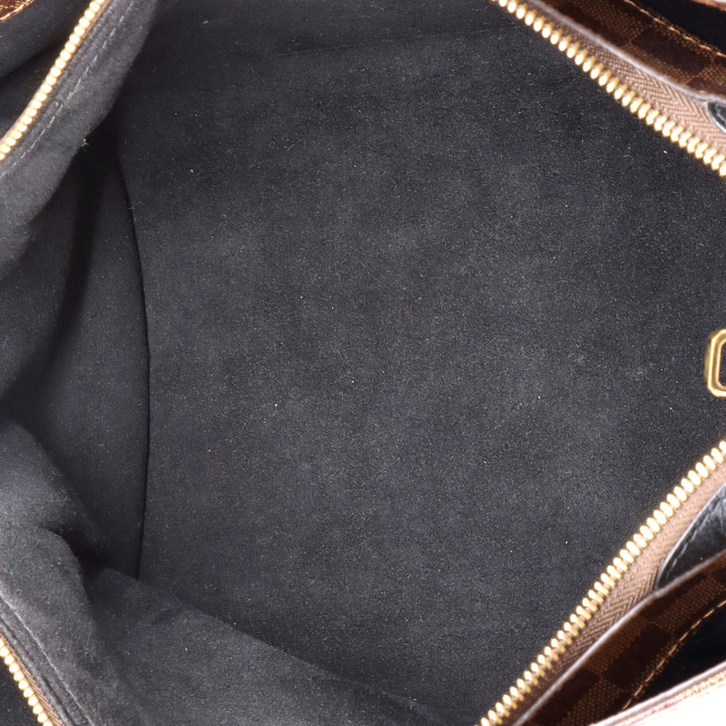 Normandy Handbag Damier And Leather