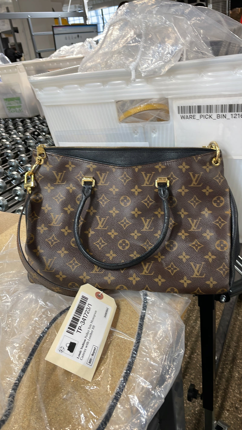 Pallas Tote Canvas With Leather