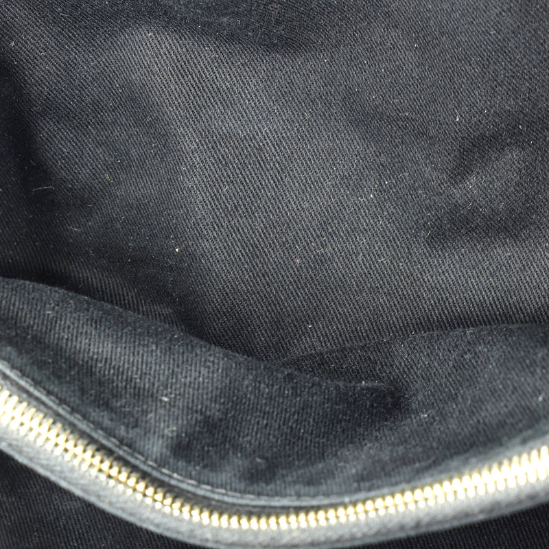 Medallion Charm Tote Chevron Wrinkled