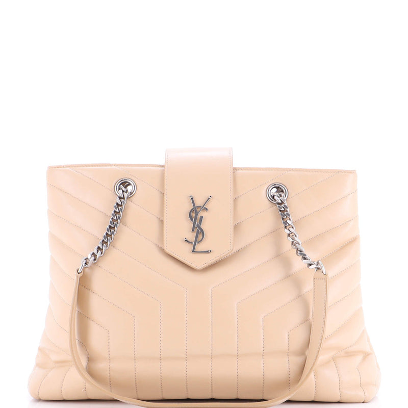 Loulou Tote Matelasse Chevron Leather