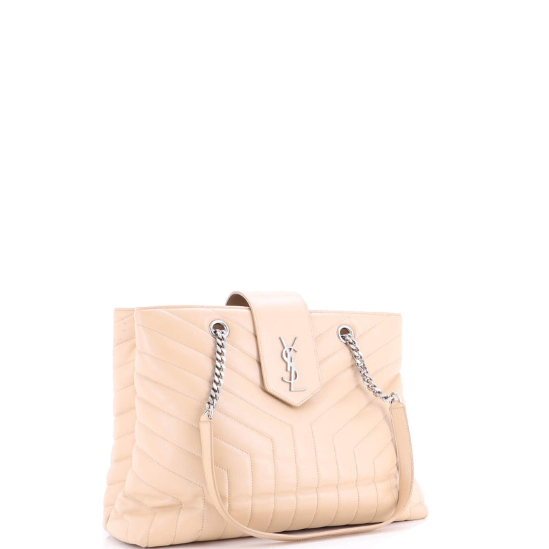 Loulou Tote Matelasse Chevron Leather
