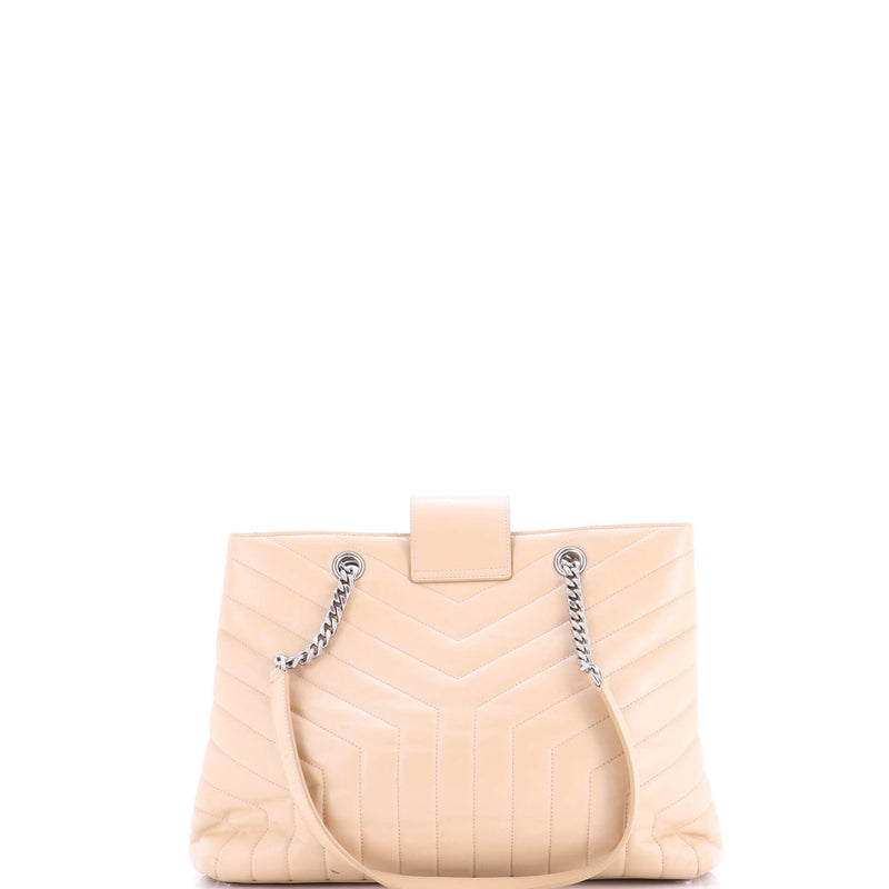 Loulou Tote Matelasse Chevron Leather