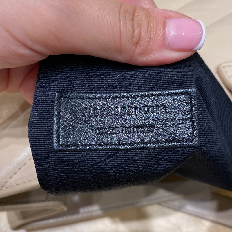 Loulou Tote Matelasse Chevron Leather