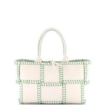 Arco Tote Stitched Maxi Intrecciato