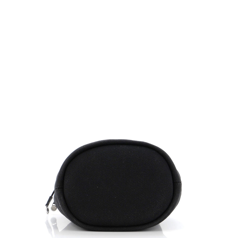 Deauville Drawstring Bucket Bag Pearl