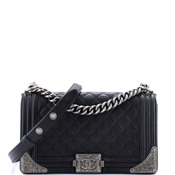 Paris-Dallas Boy Flap Bag Quilted