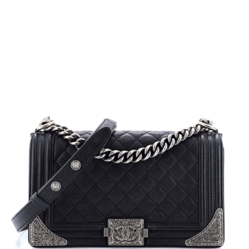 Paris-Dallas Boy Flap Bag Quilted