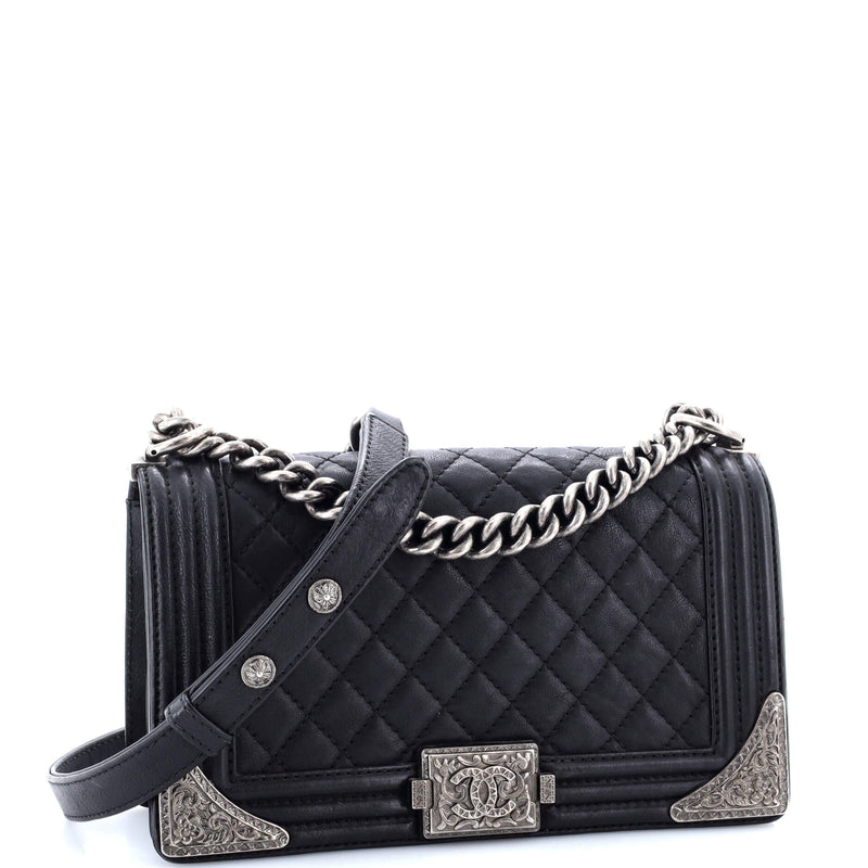 Paris-Dallas Boy Flap Bag Quilted