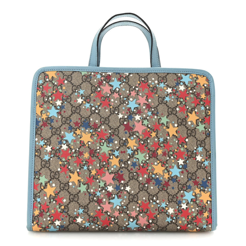 Gg Supreme Star Print Childrens Tote