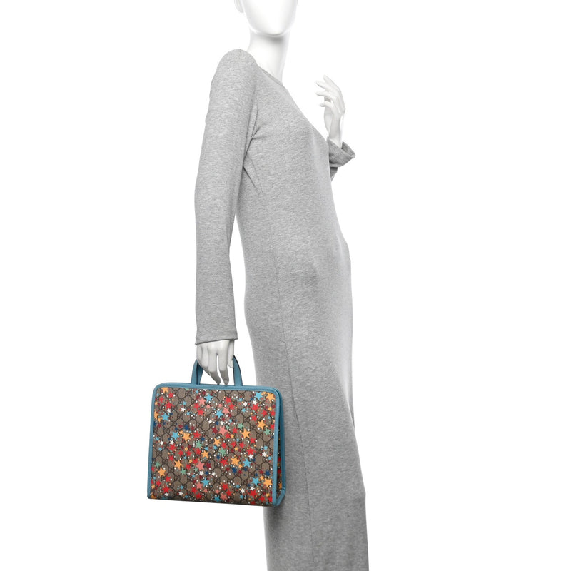Gg Supreme Star Print Childrens Tote