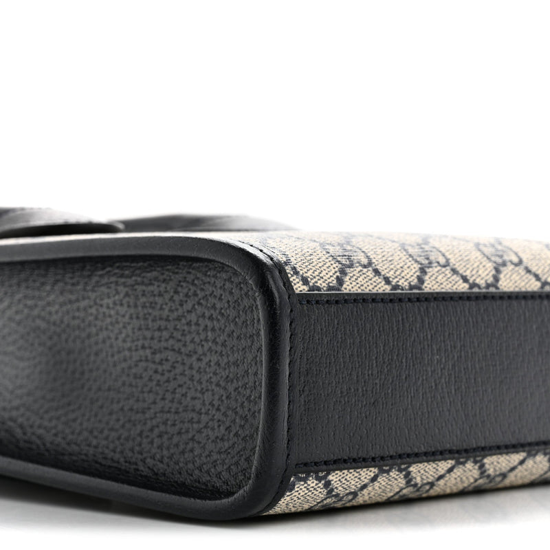 Gg Supreme Textured Dollar Calfskin Mini