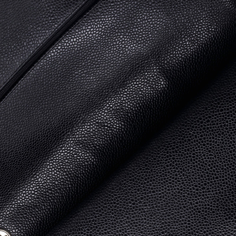 Classic Double Flap Bag Quilted Caviar