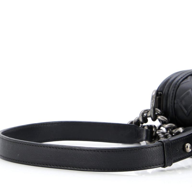 Arabesque Boy Flap Bag Embossed Calfskin