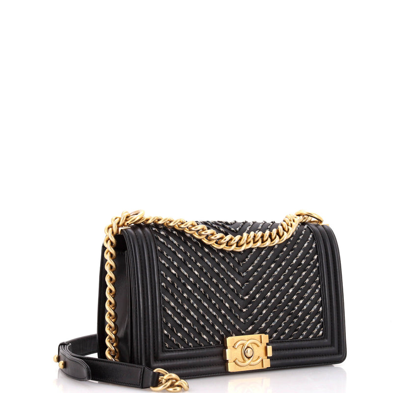 By The Sea Boy Flap Bag Chevron