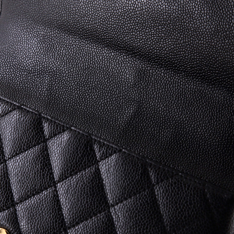 Vintage Classic Top Handle Flap Bag