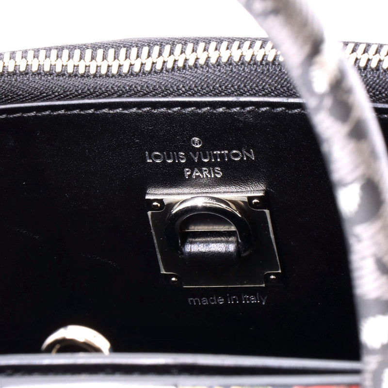 City Steamer Handbag Floral Printed Epi