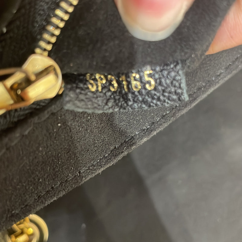 Saint Germain Handbag Empreinte Leather