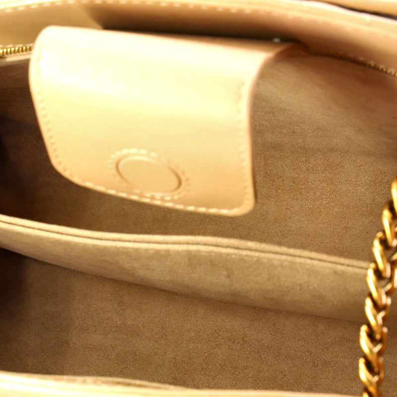 New Wave Chain Tote Quilted Leather