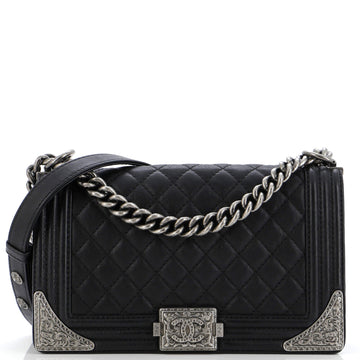 Paris-Dallas Boy Flap Bag Quilted
