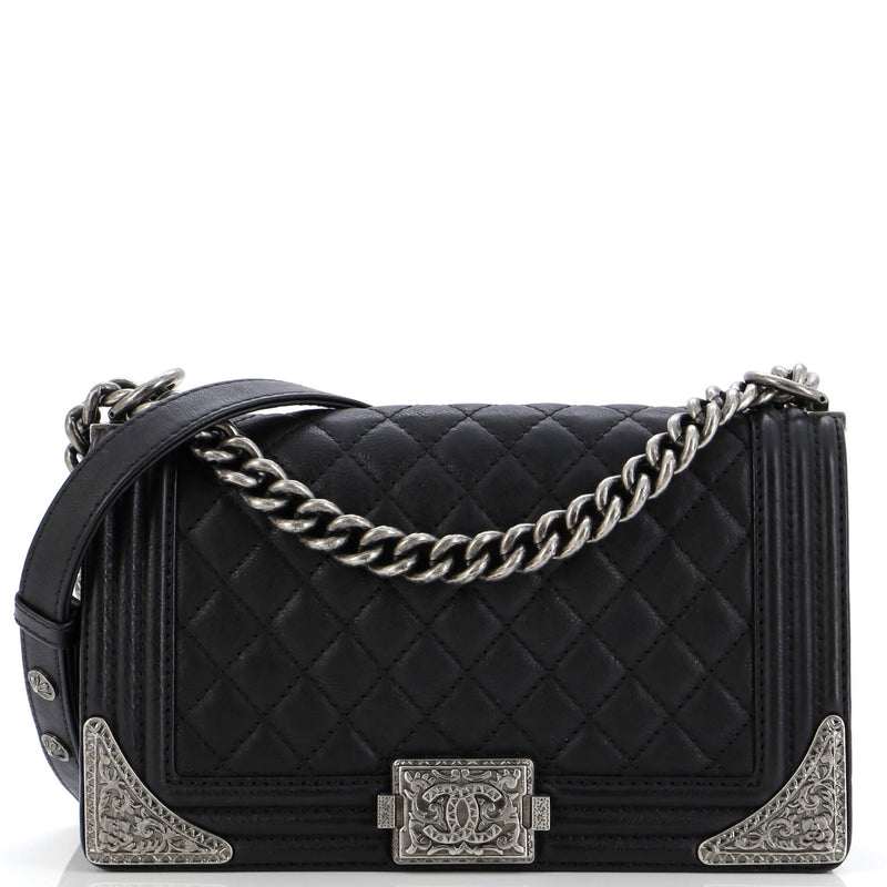 Paris-Dallas Boy Flap Bag Quilted