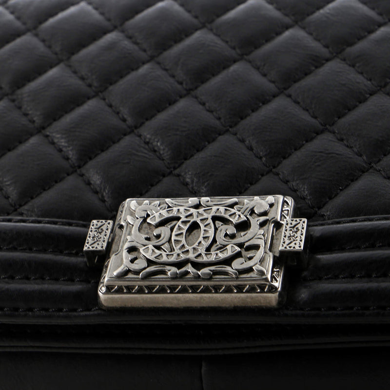 Paris-Dallas Boy Flap Bag Quilted