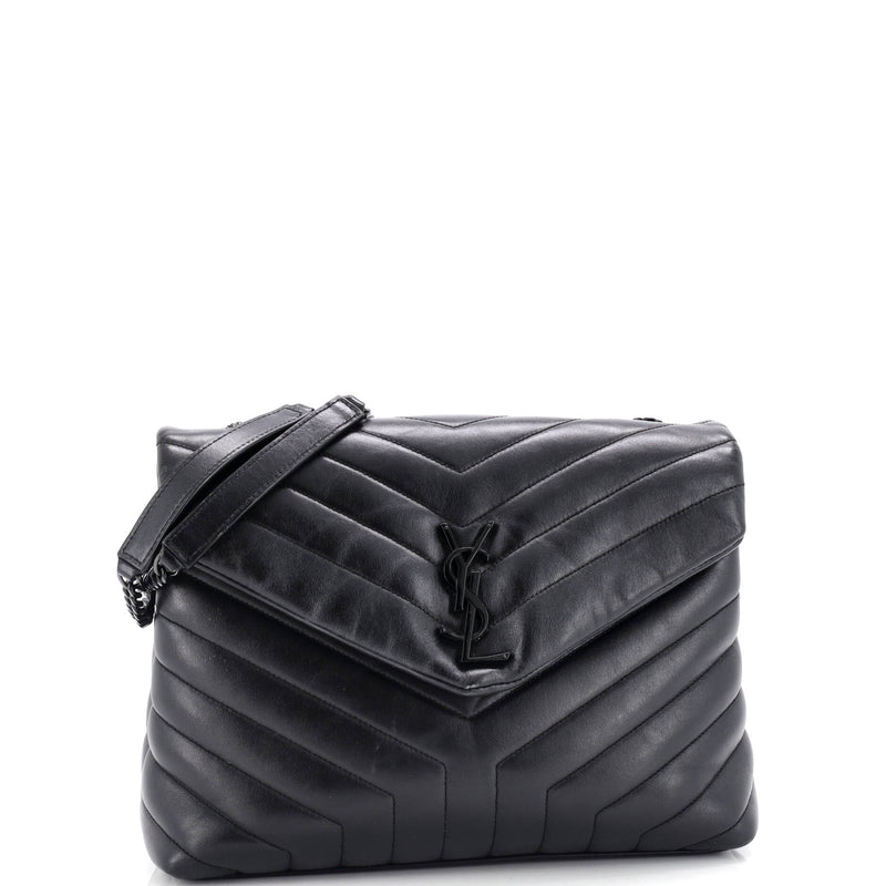 Loulou Shoulder Bag Matelasse Chevron