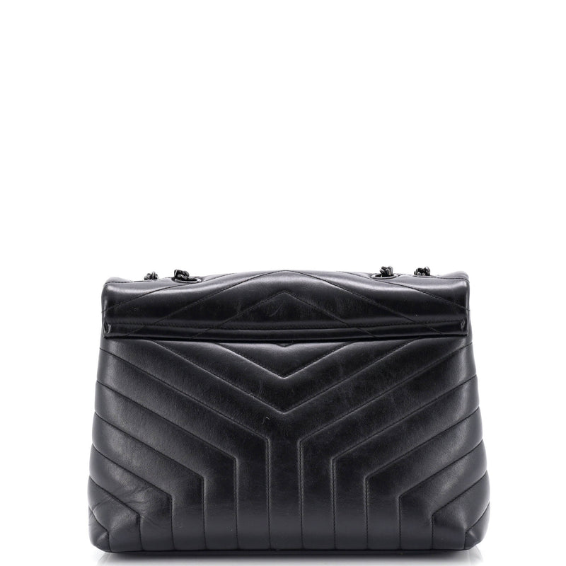Loulou Shoulder Bag Matelasse Chevron