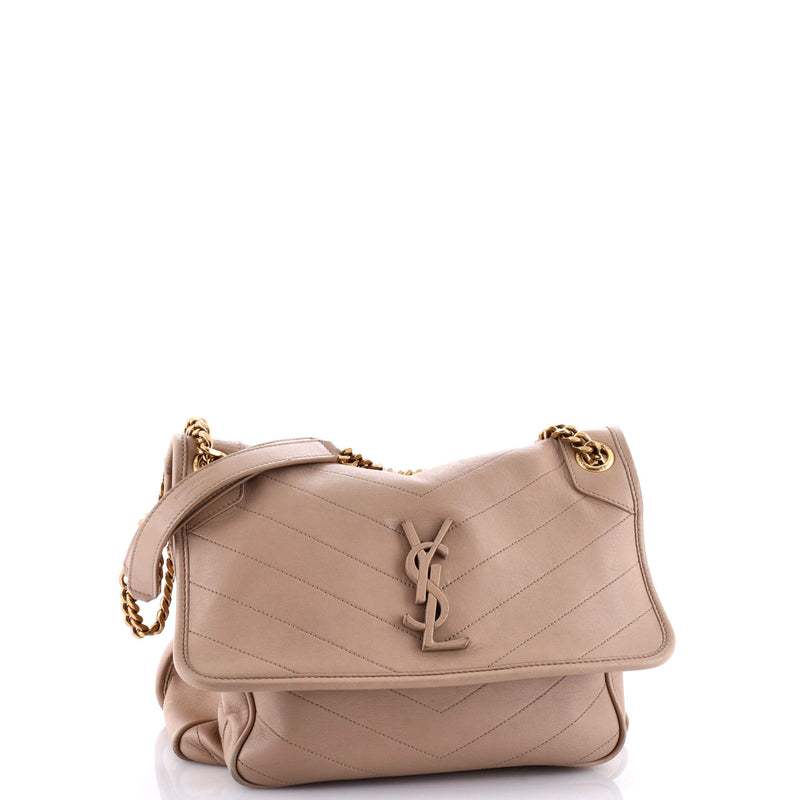 Niki Chain Flap Bag Matelasse Chevron