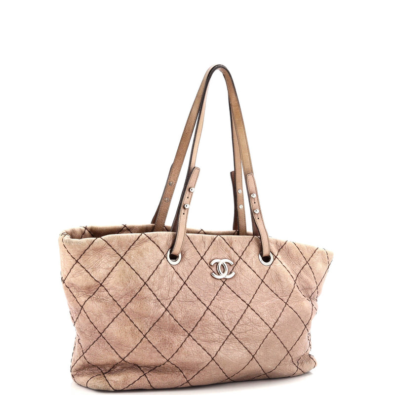On The Road Tote Quilted Leather Large