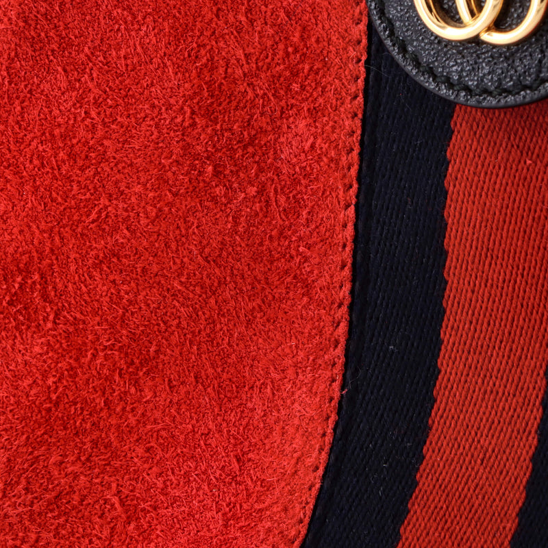 Ophidia Dome Shoulder Bag Suede Small