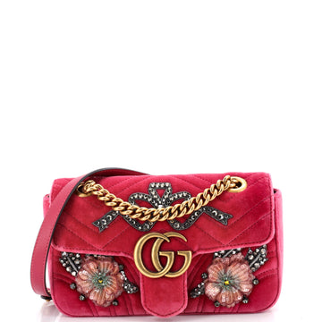 Gg Marmont Flap Bag Embellished