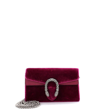 Dionysus Bag Velvet Super Mini