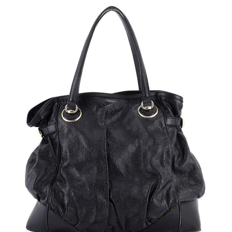 Full Moon Tote Guccissima Leather Large