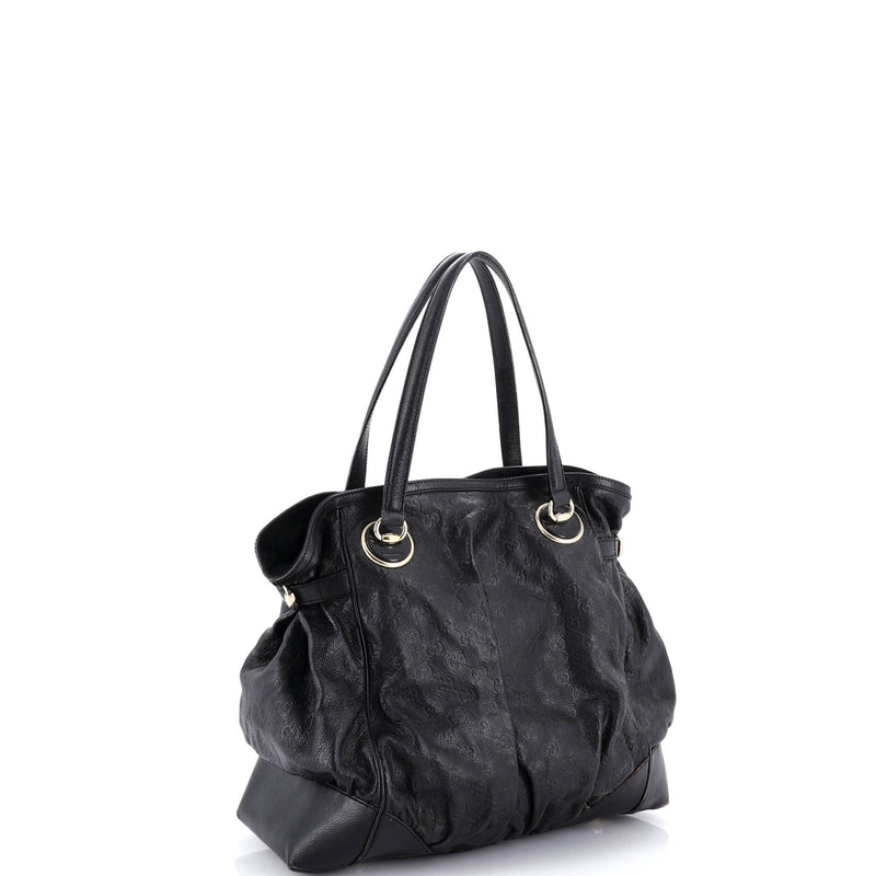 Full Moon Tote Guccissima Leather Large