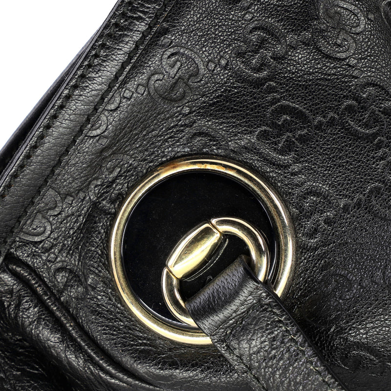 Full Moon Tote Guccissima Leather Large