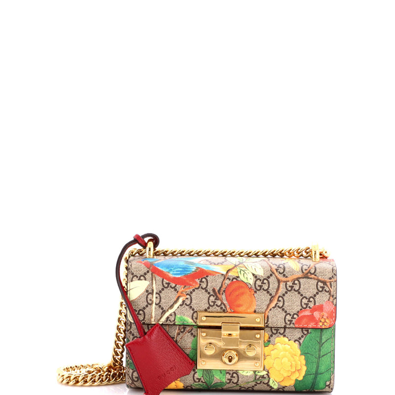 Padlock Shoulder Bag Tian Print Gg