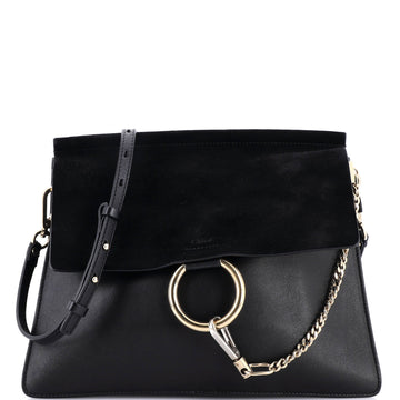 Faye Shoulder Bag Leather Medium
