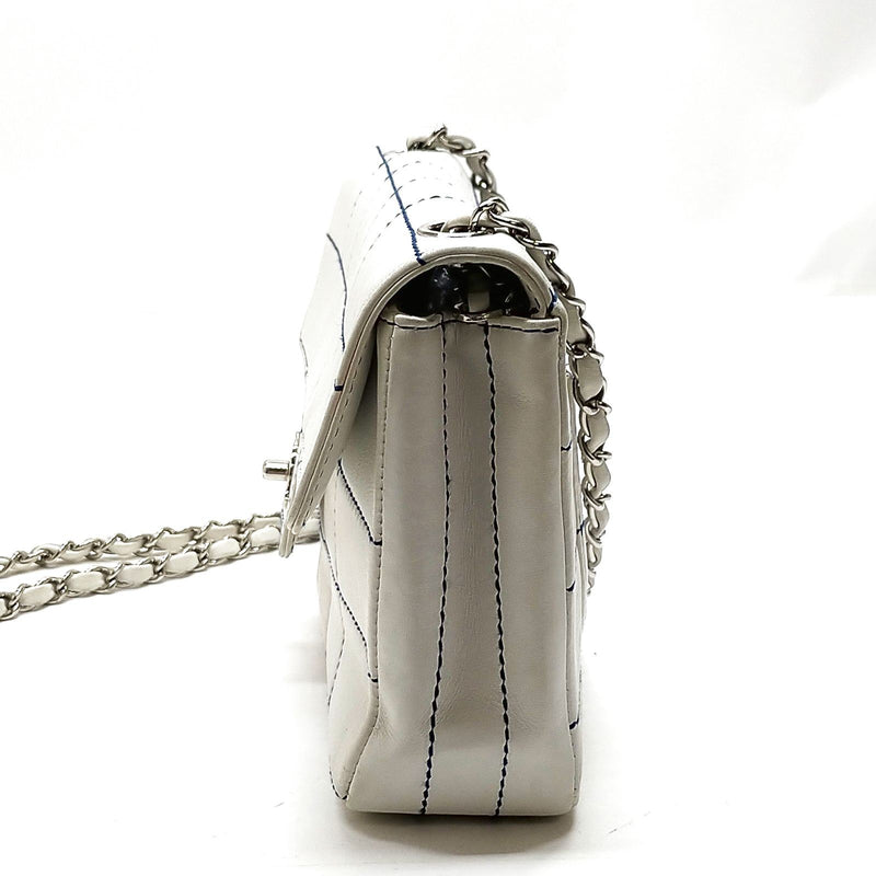 No Tariff Chanel Shoulder Bag White