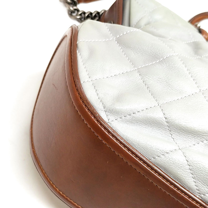 No Tariff Chanel Shoulder Bag Gray