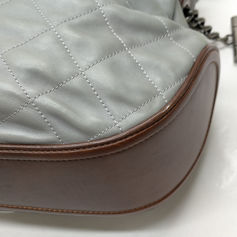 No Tariff Chanel Shoulder Bag Gray