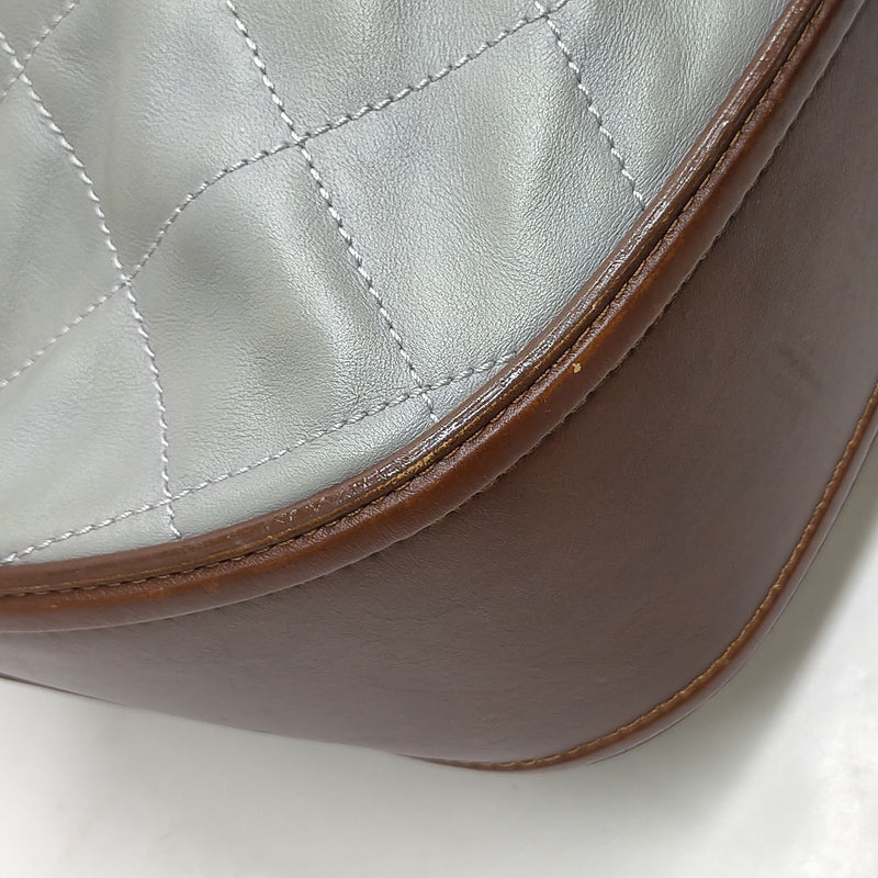 No Tariff Chanel Shoulder Bag Gray