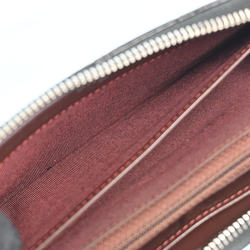 Chanel Zippy Wallet Matelasse Purse Lamb